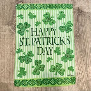 St. Patrick's Day Seasonal Garden Flag | Shamrock, Spring